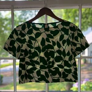 Kate Spade Cropped Shirt, XS